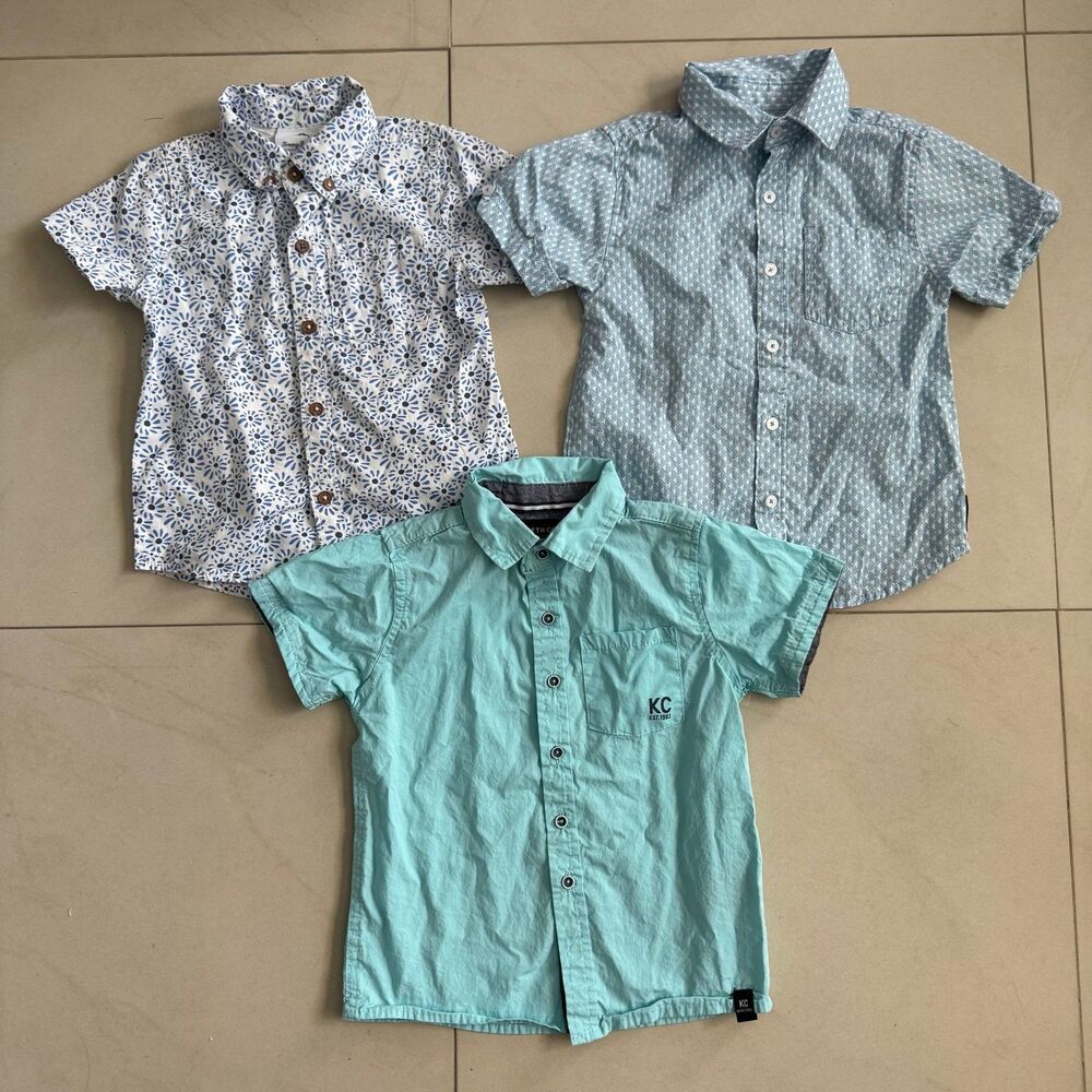 Boys Button Up Shirts Bundle